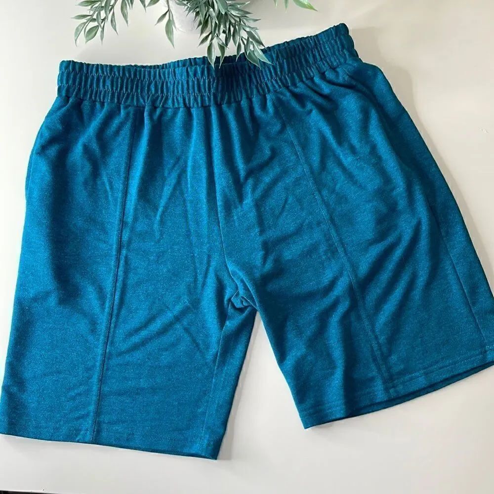 BlevonH athletic shorts.  Pockets. Elastic waistband. Size L. Sporty.
